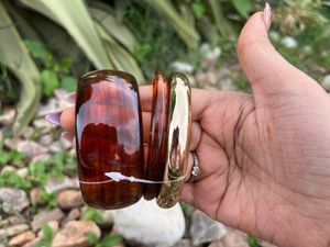 Chic Gold Tone Bangle Bracelet