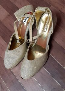 Golden heels