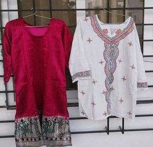 kurtas cotton and silk