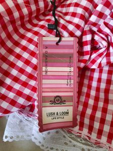 Red check top new