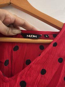 Red Polka Dot Jumper