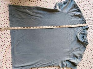 Solid Color Crew Neck T-Shirt