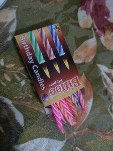 One Birthday Candle Pack With 20 Candle