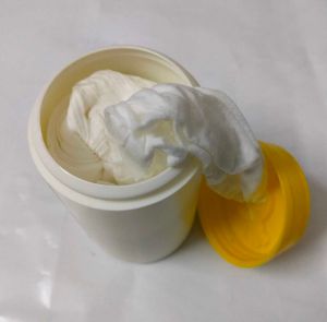 White &amp; Yellow Travel Mug