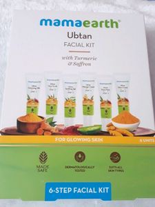 Mamaearth Ubtan Facial Kit with Turmeric & Saffron