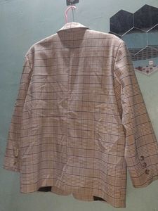 Korean Imported Checked Blazer
