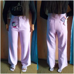 ✨Lilac Wide Leg Jeans - Trendy & Stylish✨