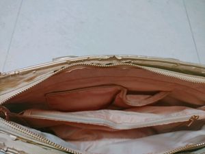 Gold Tote Bag