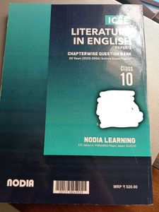 ICSE Class 10 Literature in English Paper 2