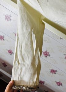 Designer Kurta with Mirror Work &amp; Tropical Print