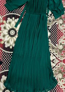 Emerald Green Mini Dress