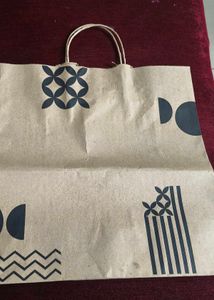 2 Stylish Brown Paper Gift Bag
