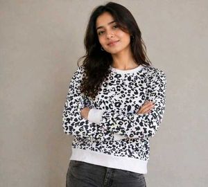 Leopard Print Sweatshirt