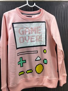 Sweatshirt - Baby Pink Colour