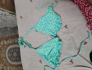 Cute Floral Bikini Top