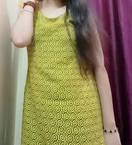 Lime Green Kurti ✨