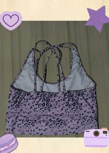 Y2k Leopard Print Workout Set