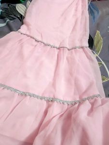 Pink Sequin Lehenga Choli