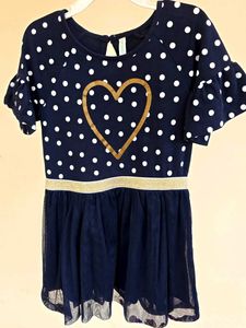 Cute Heart Polka Dot Dress