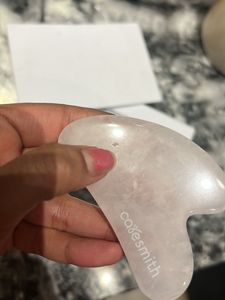Gua Sha Pink Jade Stone