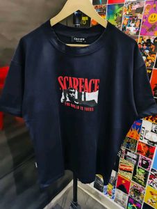 SCARFACE UNISEX GRAPHIC PRINTED OVERSIZE TEE 🔥🔥