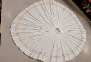 18 meter flair White Chaniya for navratri
