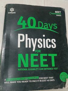 Arihant 40 Days NEET Prep Books