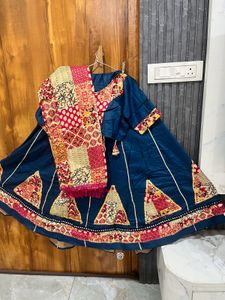 Elegant Blue Lehenga Choli Set
