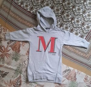 hoody T-shirt, size 2 yrs
