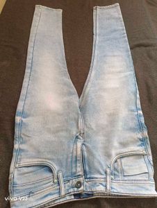 Burberry Light Blue Denim Jeans
