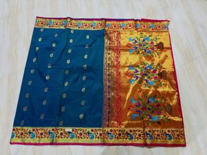 heavy paithani saree