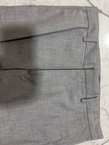 Classic Grey Tailored Trousers