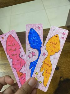 Handmade Fish Bookmarks - Set of 3