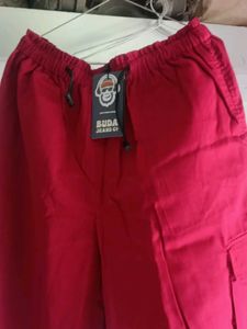 Red Cargo Pants