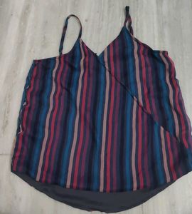 Chic Striped Camisole Top