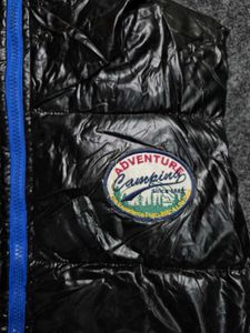 Stylish Padded Vest with Hood