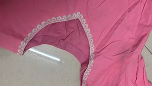 Charming Pink A-Line Dress