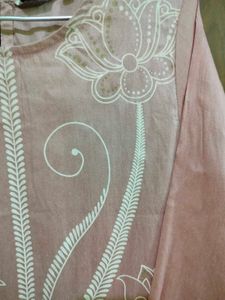 Elegant Floral Print Kurta