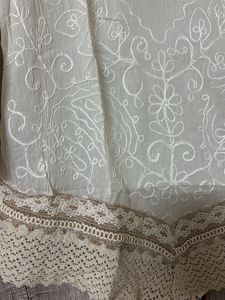 Embroidered Boho Style Kurta cum top