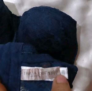 thalia sodi Navy Blue Bra