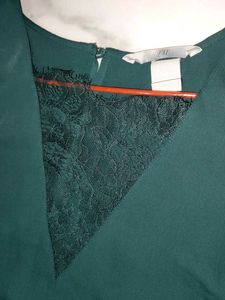 Emerald Green Lace Back Tank