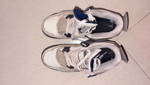 Retro White Air Jordan Sneakers