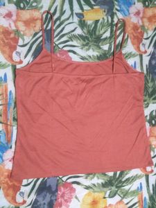 Coral Cami Top
