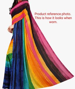 Beautiful Colourful Sari For Work Or Casual Wear