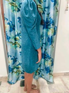 Sparkly Blue Party Dress