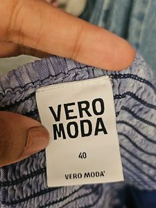 Vero Moda Marble Print Tube Dress