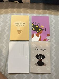 Factor Notes Post Cards - Set of 4