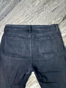 Black Distressed Jeans