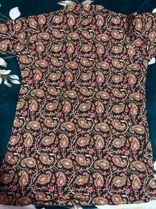 Paisley Print Tunic Top