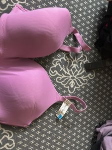 Comfortable Pink T-Shirt Bra
